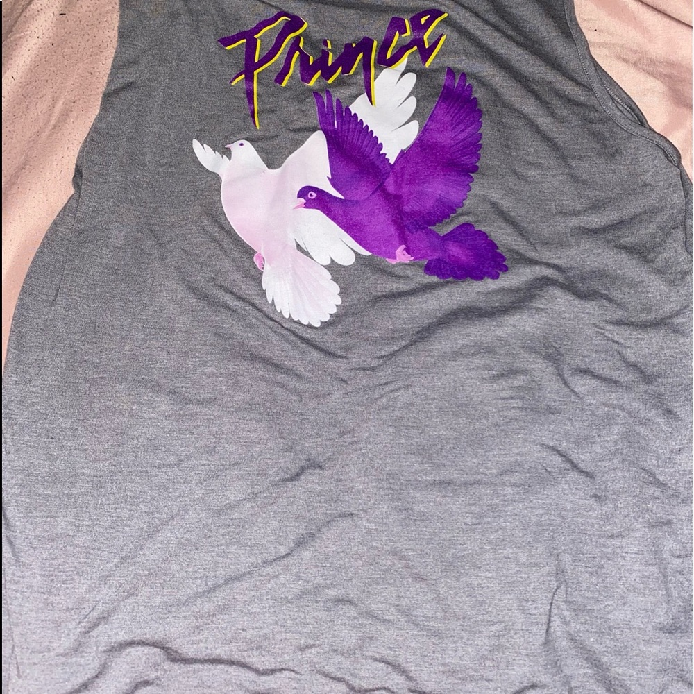Prince When Doves Cry Distressed Tank Top